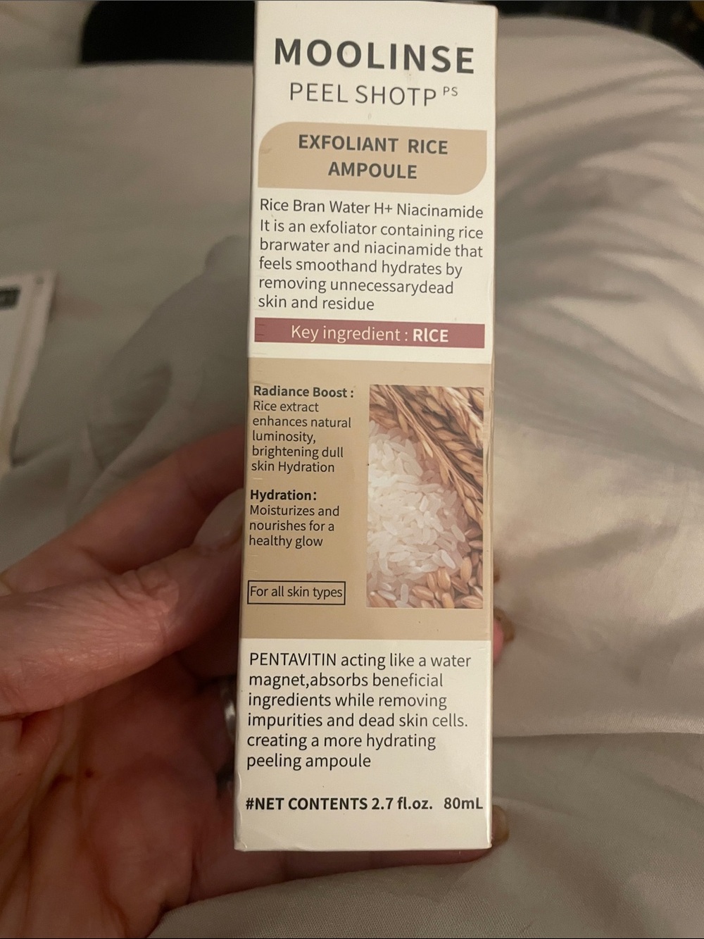 Exfoliant Rice Ampoule Cleanser — Beige Nourishing Peel